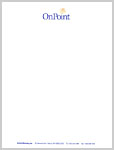 Letterhead Example 3: OnPoint